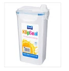 1.3l Plastic Milk Juice Water Fridge Door Container Jug Pitcher & Clip Lock Lid