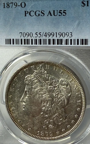 1879-O AU55  PCGS New Orleans Mint Morgan Silver Dollar