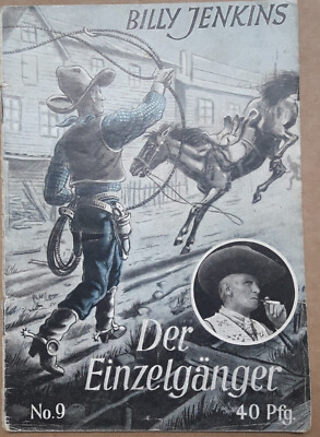 Billy Jenkins, Heft 9, Zustand 3, Inhalt vollständig, Uta Verlag 