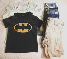 Boys Clothes Size 4T Summer Shirts Shorts Brand New NWT Retail Value 205 Lot 2