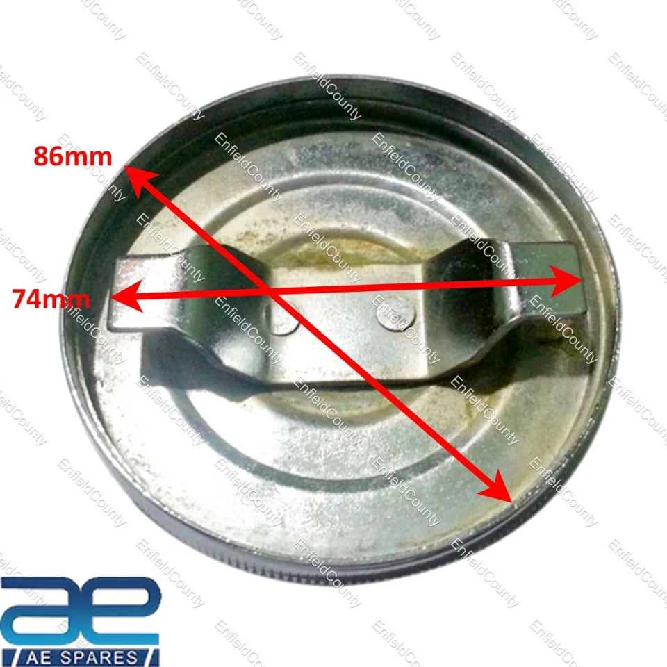 TAPA DEPÓSITO GASOLINA GAS COMBUSTIBLE VINTAGE CLÁSICO PARA BMW MOTO R72 R51 R71 S2u Foto 2 de 3