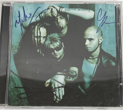 DROWNING POOL - SINNER - GENUINE AUTHENTIC AUTOGRAPHED CD
