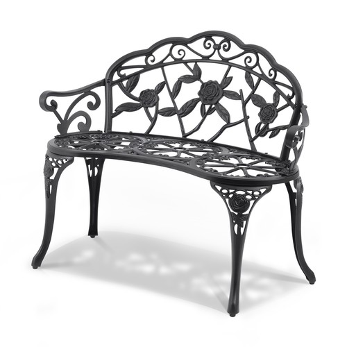 VEVOR Banc d'extérieur banquette de jardin en métal 98,7 cm capacité de 218 kg - Bild 9 von 12