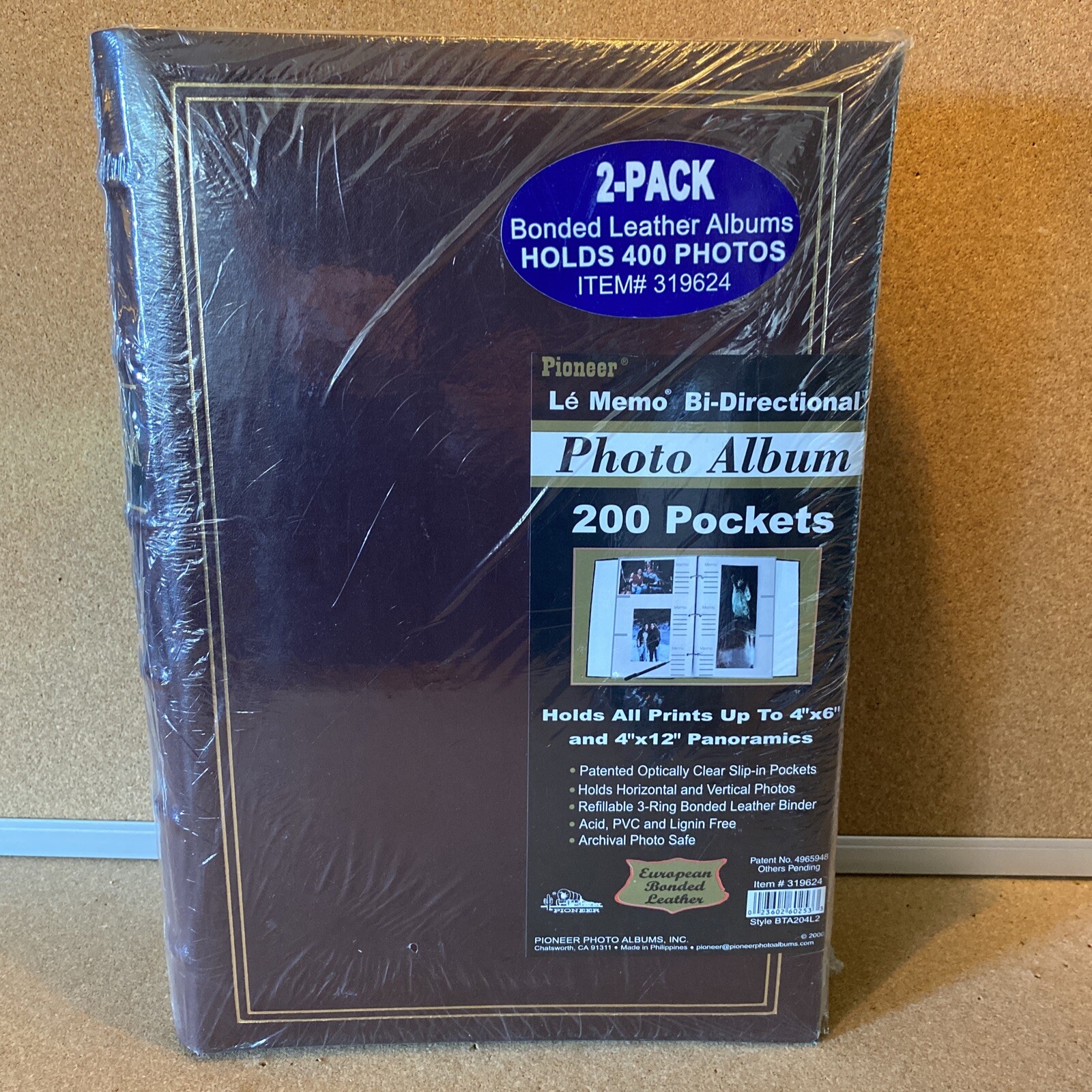 Pioneer 6-Up Refill Pages 6/Pkg-for Mp46 Photo Album