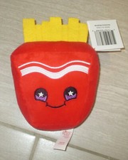RUSS MAKE SOMEONE HAPPY SNACKEEZ Frank Fries Stuffed Plush 6" Toy Doll RUS0198