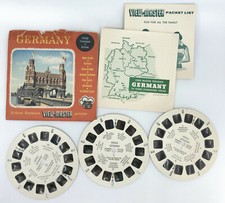 Viewmaster Reel x 3 Germany 1956 Set B193 Sawyers Packet Foreign Travel Vintage