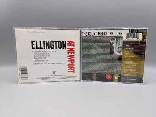 Duke Ellington 4 CD Lot Count Basie Newport Jazz Festival Live Orchestra - Imagen 3 de 12