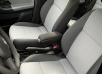 Skoda Fabia 3 III (2014-2018) Mittelarmlehne Passform Armlehne Textil Schwarz