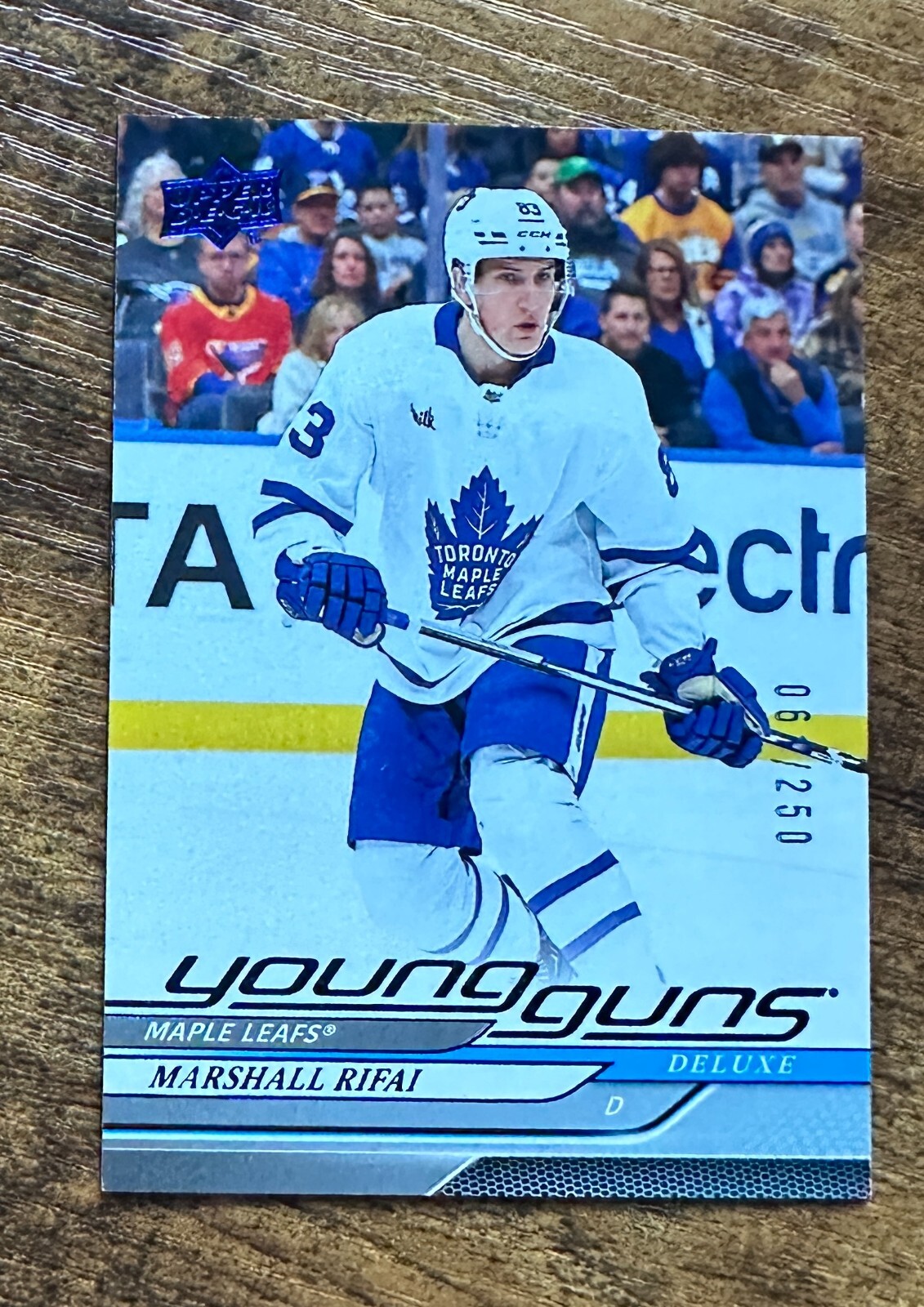 2024-25 Upper Deck Deluxe Young Guns #237 Marshall Rifai /250 RC #X11796