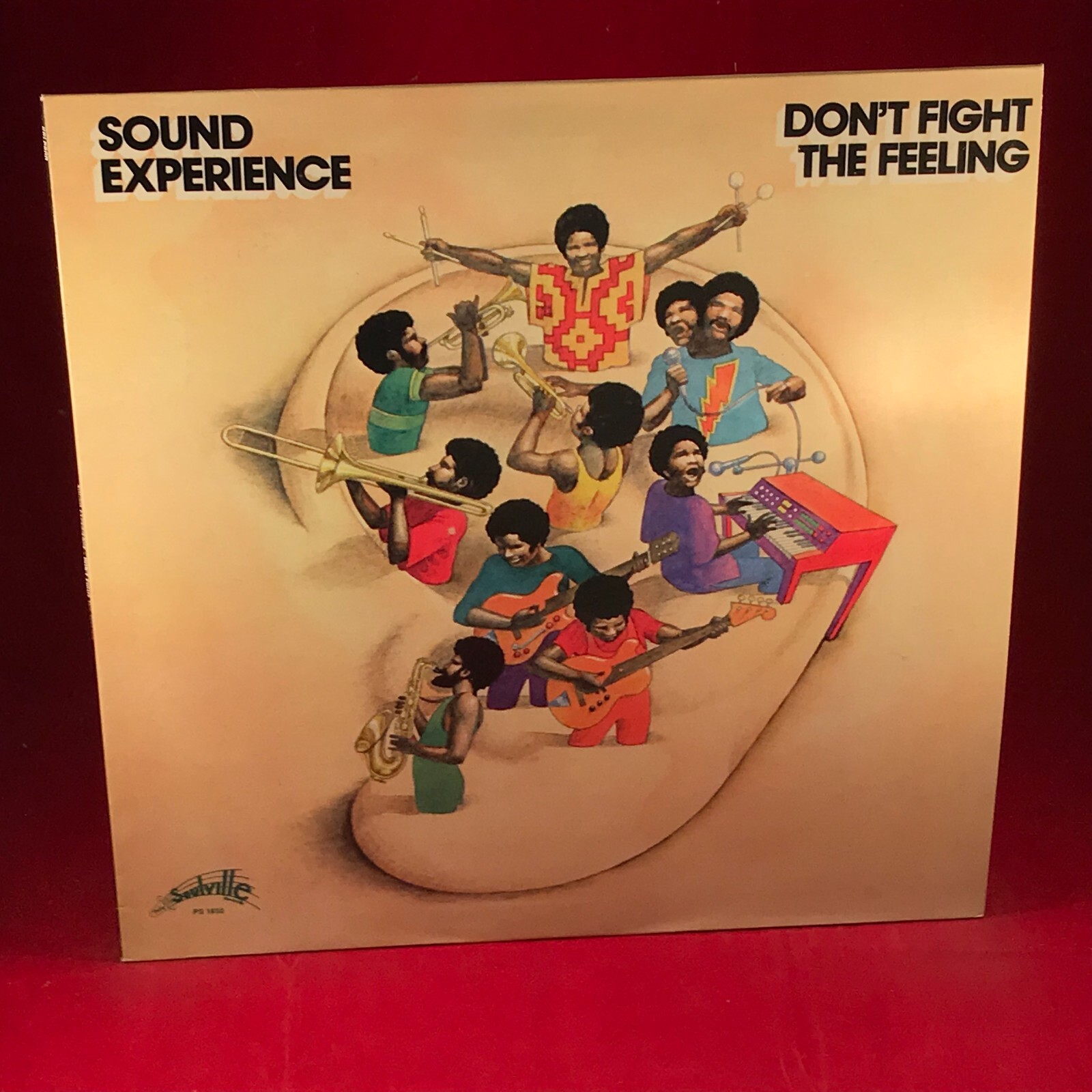 SOUND EXPERIENCE Don't Fight The Feeling 2001 USA Vinyl LP Devil With The Bust