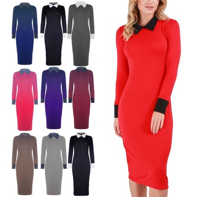 ankle length midi dress