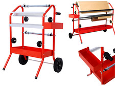 Mobile 18 Multi-roll Masking Paper Machine With Storage Trays Auto Body Paint