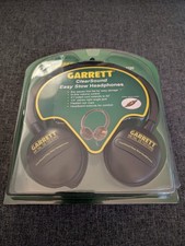 Garrett ClearSound Easy Stow In-Line Volume Metal Detector Headphones 1612700