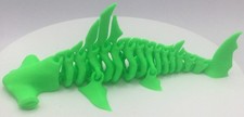 5.5 Hammerhead Shark Skeleton - 3D Printed - Multiple Colors Available