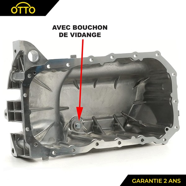 ÖLwanne Untere ÖL Motor Carter FüR Peugeot 307 308 1,6 16V VTI 9813206580-image