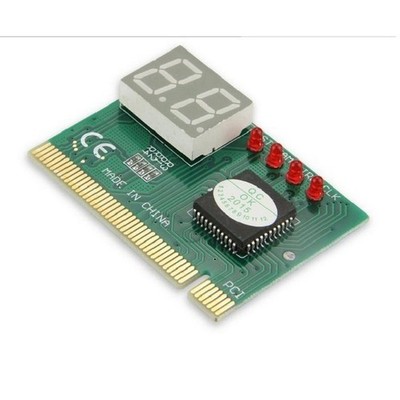 PCI Diagnosekarte für Mainboard POST Fehlercode Anzeige 2 Digit Reader
