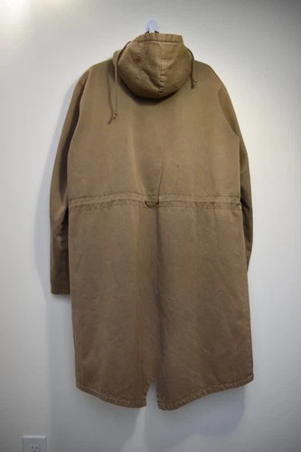 raf simons aw03-04 closer brown blank pcl parka oversized image 3