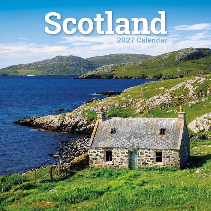 Scotland Mini Calendar 2027, Wall Calendars, Month To View, Travel, Gift - Image 2