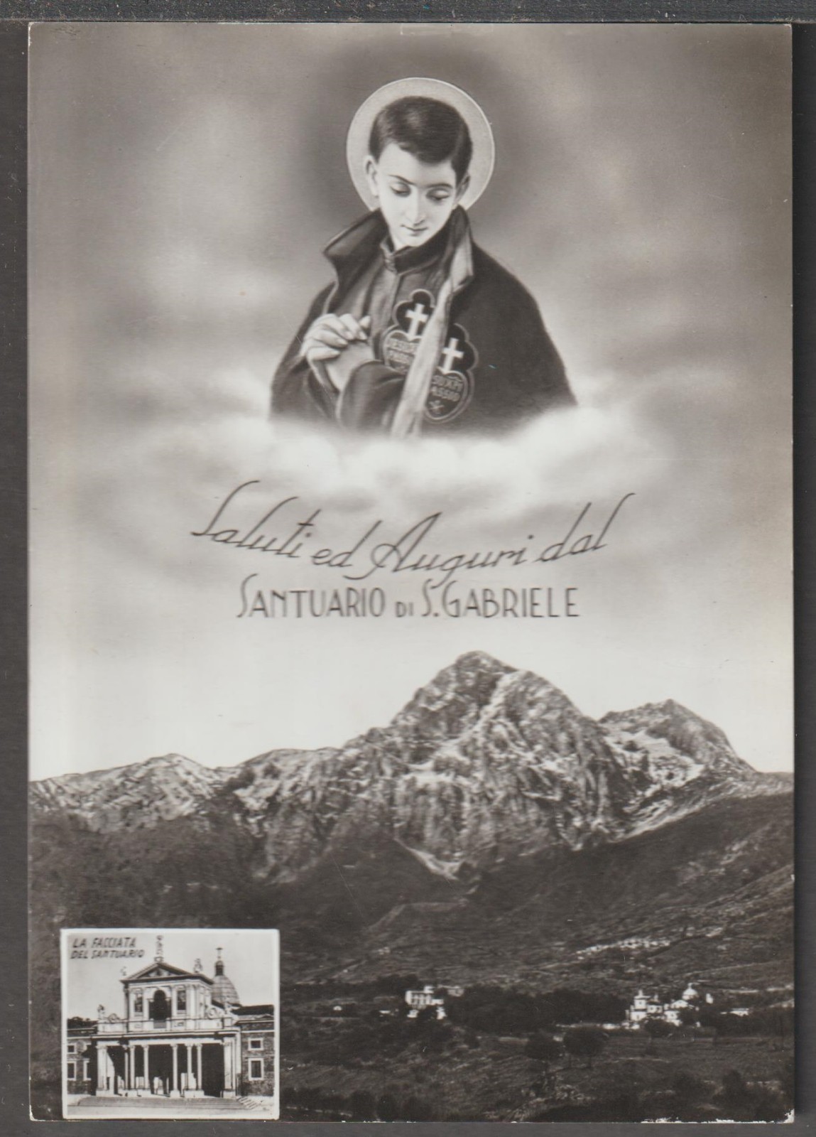 93036/7 Cartolina ISOLA DEL GRAN SASSO D' ITALIA (TE) vedi mod. personalizzato