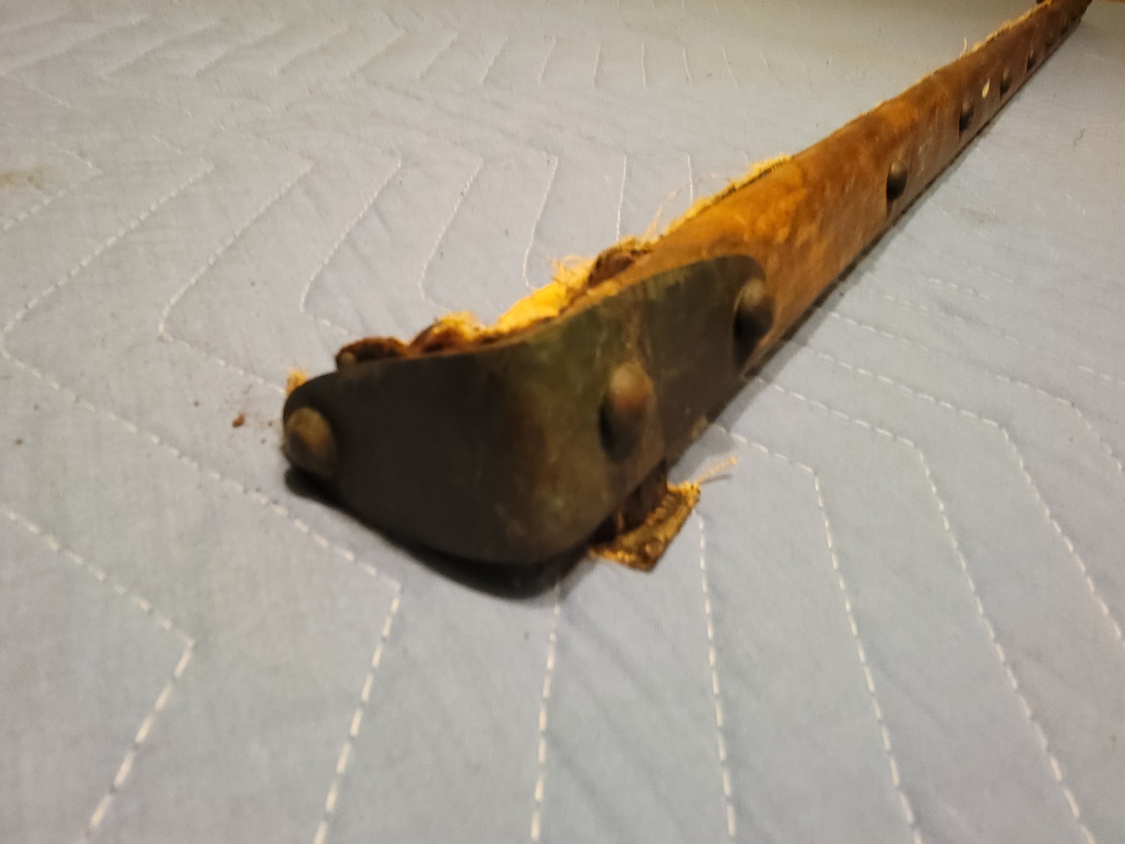 WOOD SLAT for c.1900 Au Depart & Louis Vuitton 39.75" French Steamer Trunk  #1