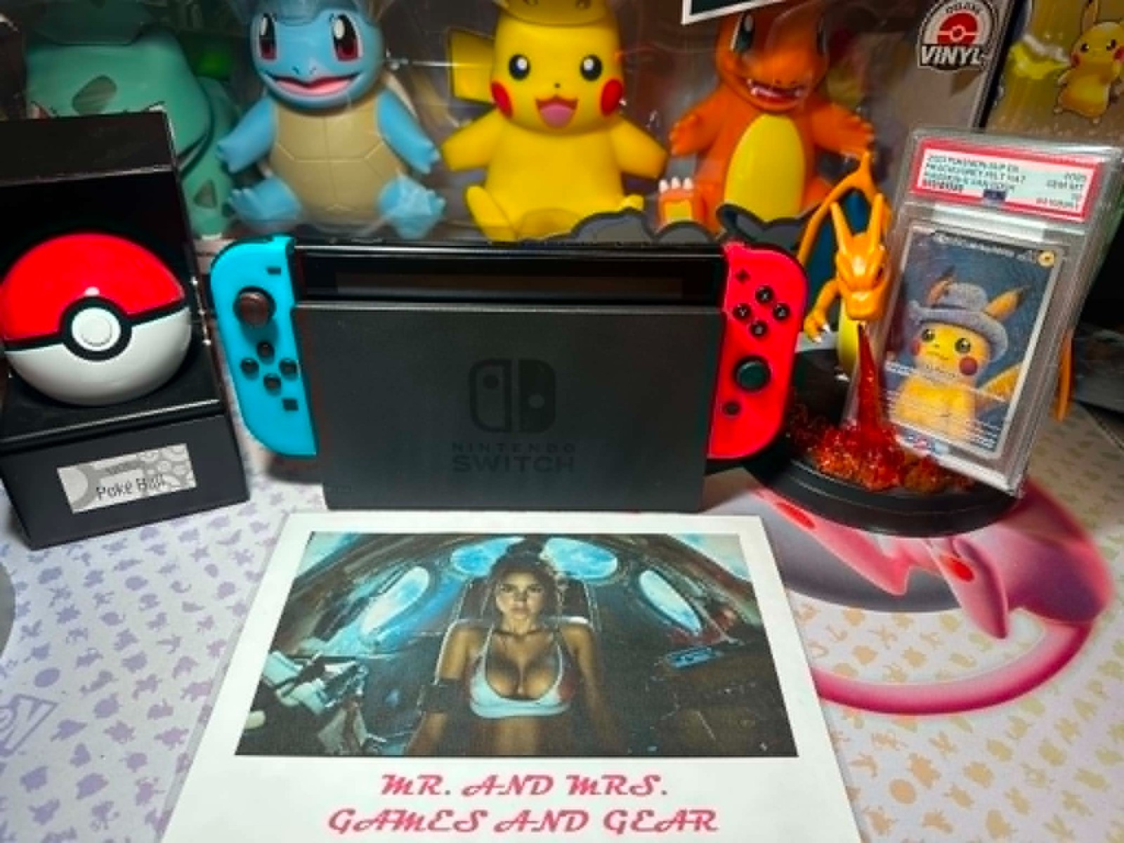 Nintendo Switch 32GB Blue/Red Joy-Con Console TESTED Minor Signs Of Normal Play