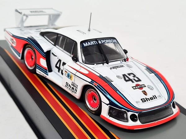 Atlas 1/43 Porsche 935 /78 Moby Dick Le Mans 24H 1978 R Stommelen Model Car-image