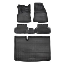 Gummimatten + Kofferraumwanne Set Passend Für Dacia Sandero 3 Ab 2020