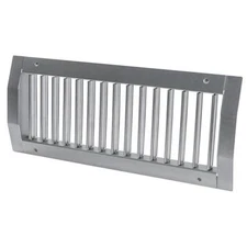 Grille for Round Spiral Duct - Galvanized Steel Register 1 Way Louver 13" x 5"