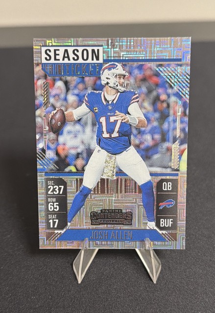 2024 Panini Contenders - Season Ticket Josh Allen #11 Hobby Mojo Holo