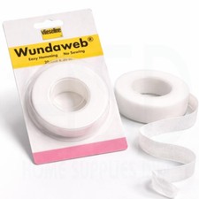 Strong Iron Wundaweb Hemming Web Wonderweb Hem No Sewing Fabric Tape 20mm x 20M