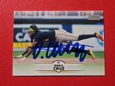 ⚾️Topps 2025 Stadium Club Oneil Cruz Auto Signed Autograph #169 Pirates
