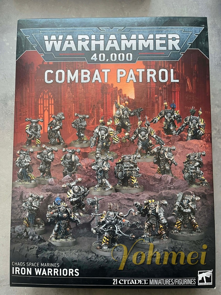 Iron Warriors Combat Patrol - CSM Chaos Space Marines - NEW ~ 0