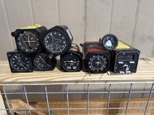 Aircraft Instruments For Decoration Or Man Cave LOT OF 8
