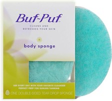  Free Duty Tax Buf-Puf Body Sponge, Bath Sponge, Dermatologist Developed, C