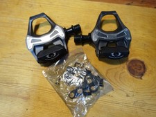 Shimano 105 PD-5800 SPD-SL Pedals Carbon Clipless Single-Sided 9/16" w/ cleats