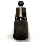 Vintage Gi Metal Rotary Numbering Machine Date Stamp with Leather Holster — photo 2
