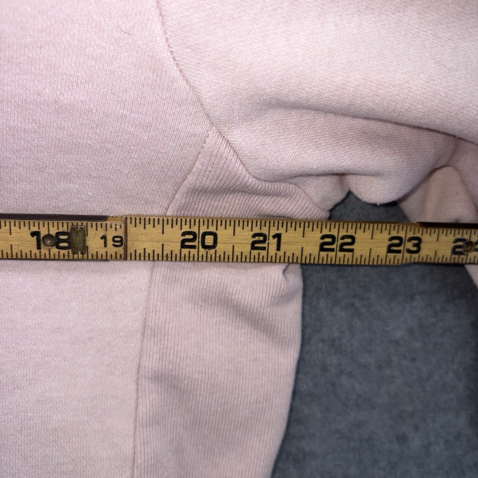 Patagonia Fleece Hoodie Unisex Womens Large Mens Medium Graphic Logo Pink thumbnail 3