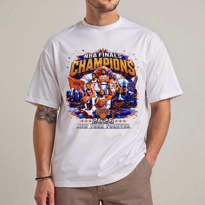 New York Knicks 2026 NBA Finals Champions Shirt - S to 5XL, V06