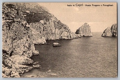 Postcard - Isola Di Capri - Punta Tragara E Faraglioni