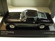 Ford Mustang 1968 Black [PMA Minichamps 1/43 Diecast Car]