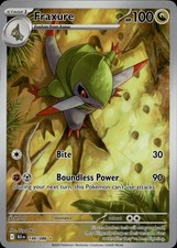 Fraxure 146/086 Holo Illustration Rare Black Bolt Pokemon Near Mint on eBay