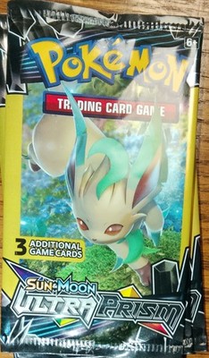Pokemon TCG Sun & Moon Ultra Prism 3 Card Pack
