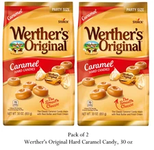 Werther's Original Hard Caramel Candy, 30 oz (2 Pack)