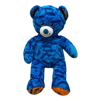 Build A Bear Hot Wheels 50th Anniversary Teddy Plush 16  Stuffed Toy