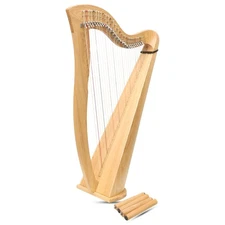27 String McHugh Harp Round Back