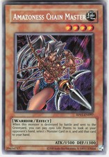 Amazoness Chain Master RP01-EN097 (2020 Date Reprint) Yu-Gi-Oh Unlimited LP