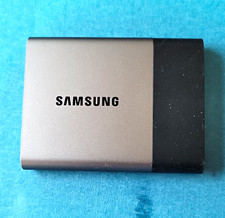 Samsung T3 250GB Portable External SSD USB 3.0 USB-C Gray/Black