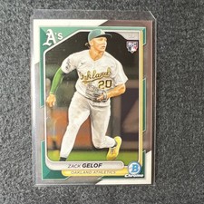 Bowman 2024 Chrome Zack Gelof Oakland Athletics Rookie #78 Base