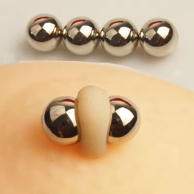 Stark Magnetische Brustklammern  Metall Nippelklemmen Brust Clips für Frauen DE