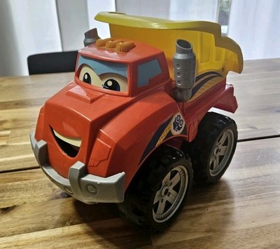 Tonka Chuck & FriendsTalking & Flipping Red Dump Truck Fully working